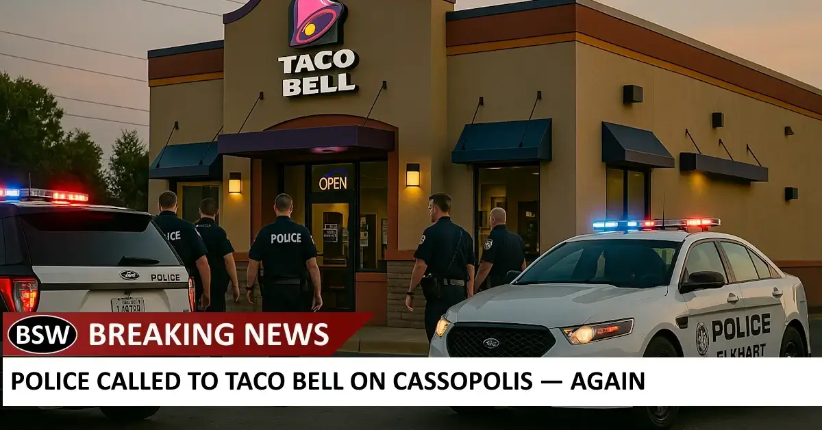 Police Called to Taco Bell on Cassopolis — Again